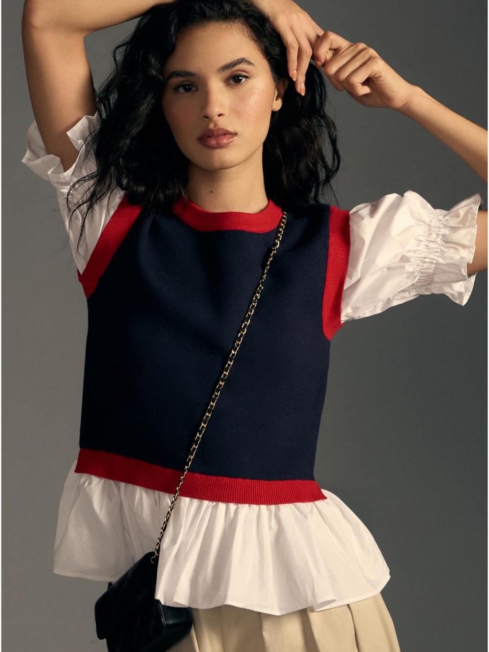 Anthropologie Sweater Twofer